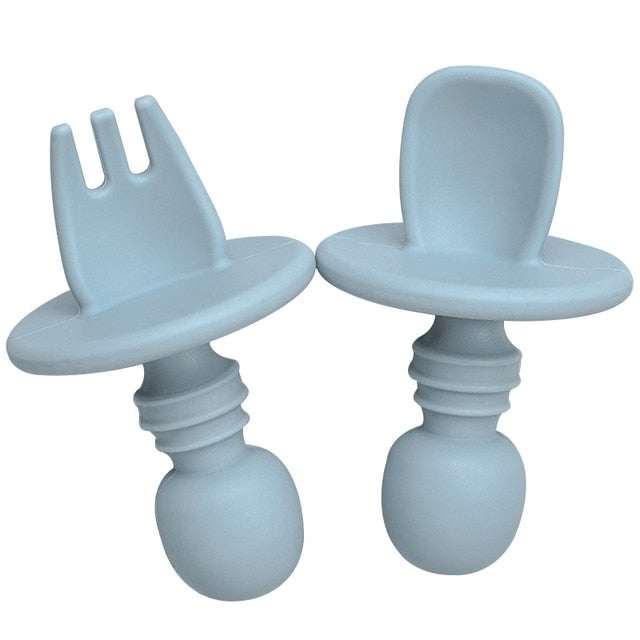 Silicone Spoon and Fork Set