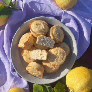 Baby friendly gluten free lemon and ricotta mini cakes