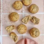 Banana oat bran muffins